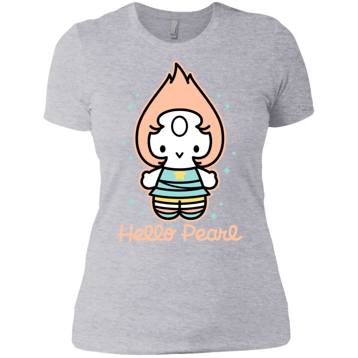 T-Shirts Heather Grey / X-Small Hello Pearl Women's Premium T-Shirt