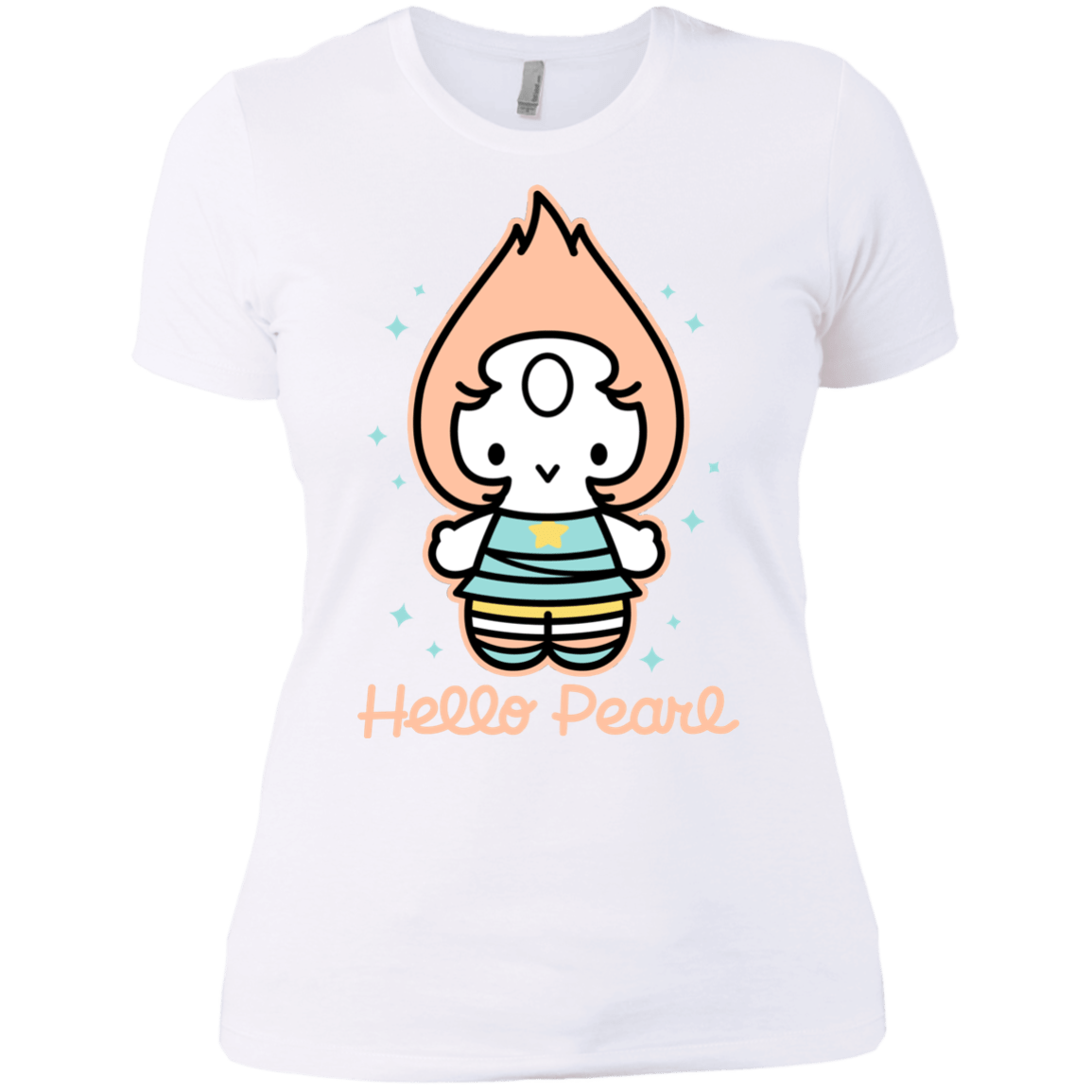 T-Shirts White / X-Small Hello Pearl Women's Premium T-Shirt