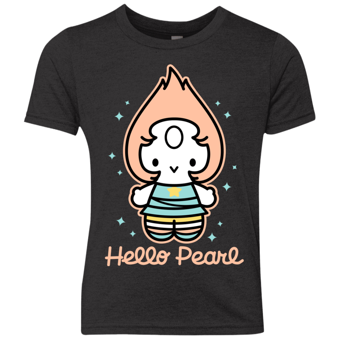 T-Shirts Vintage Black / YXS Hello Pearl Youth Triblend T-Shirt