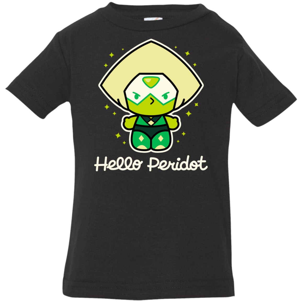 T-Shirts Black / 6 Months Hello Peridot Infant Premium T-Shirt