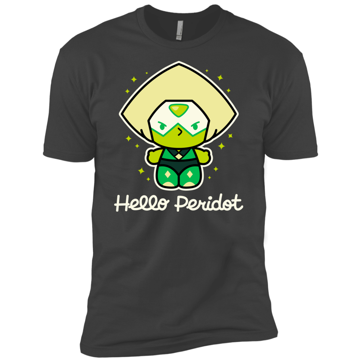 T-Shirts Heavy Metal / X-Small Hello Peridot Men's Premium T-Shirt