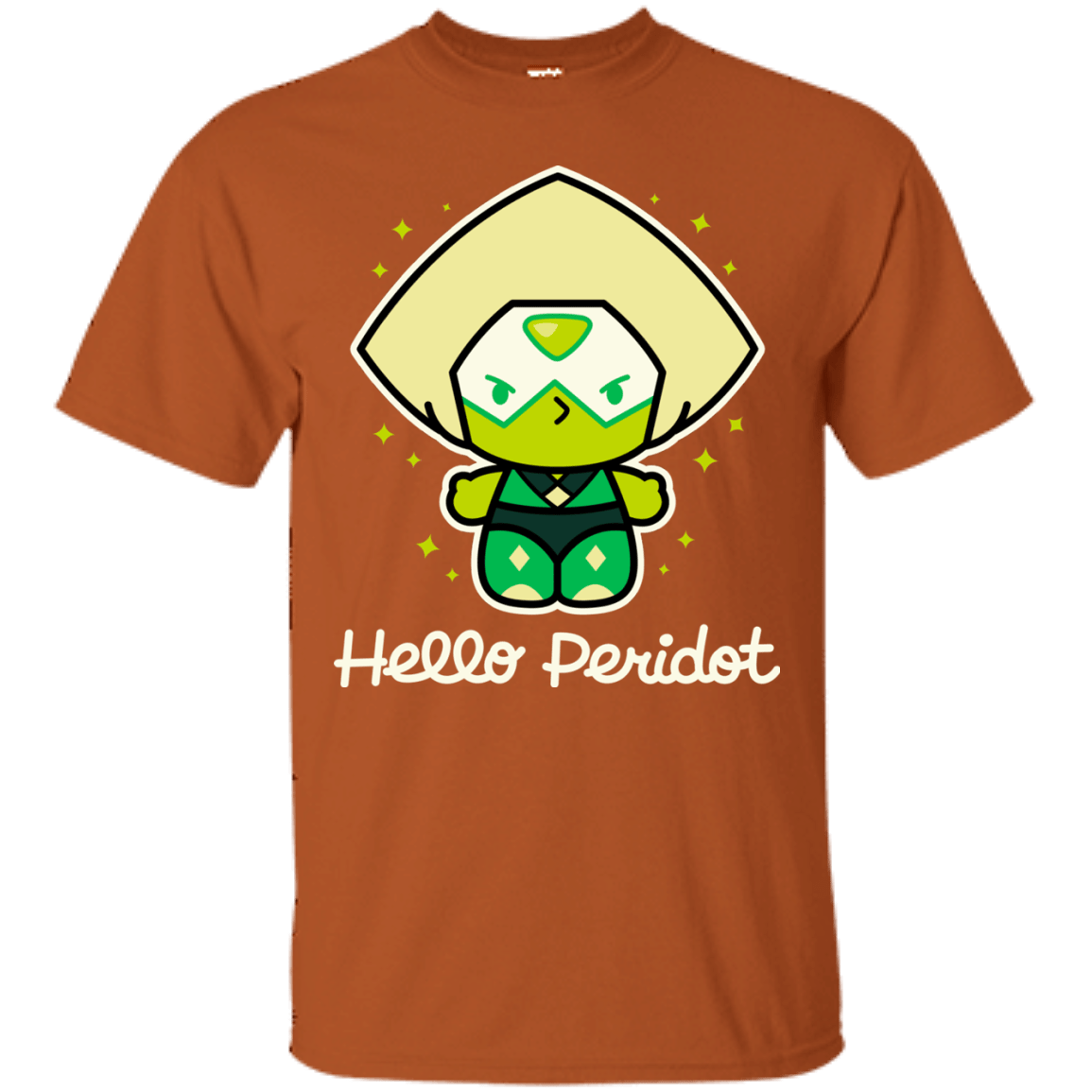 T-Shirts Texas Orange / S Hello Peridot T-Shirt