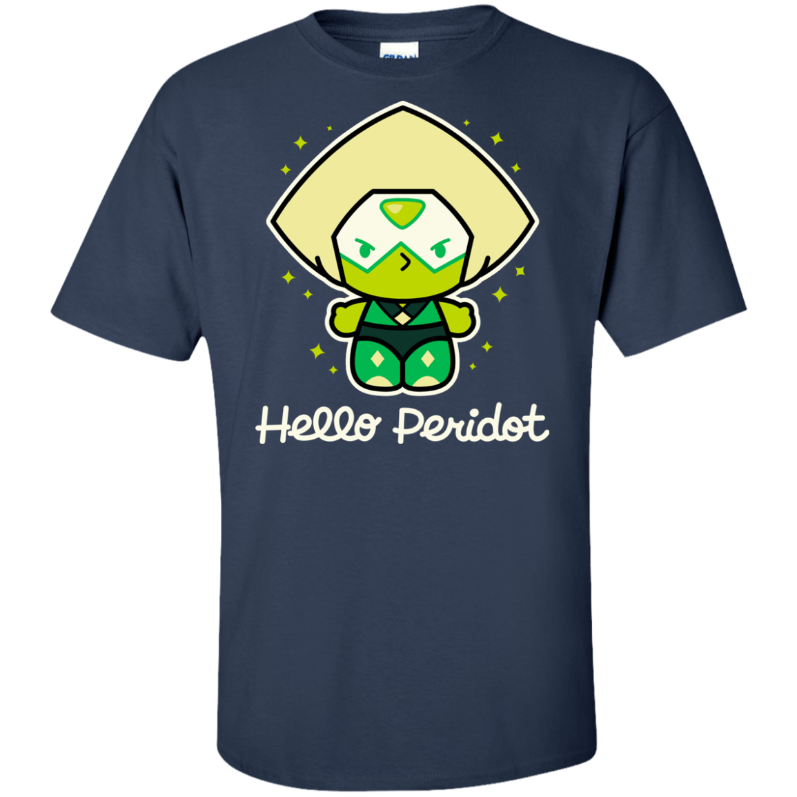 T-Shirts Navy / XLT Hello Peridot Tall T-Shirt