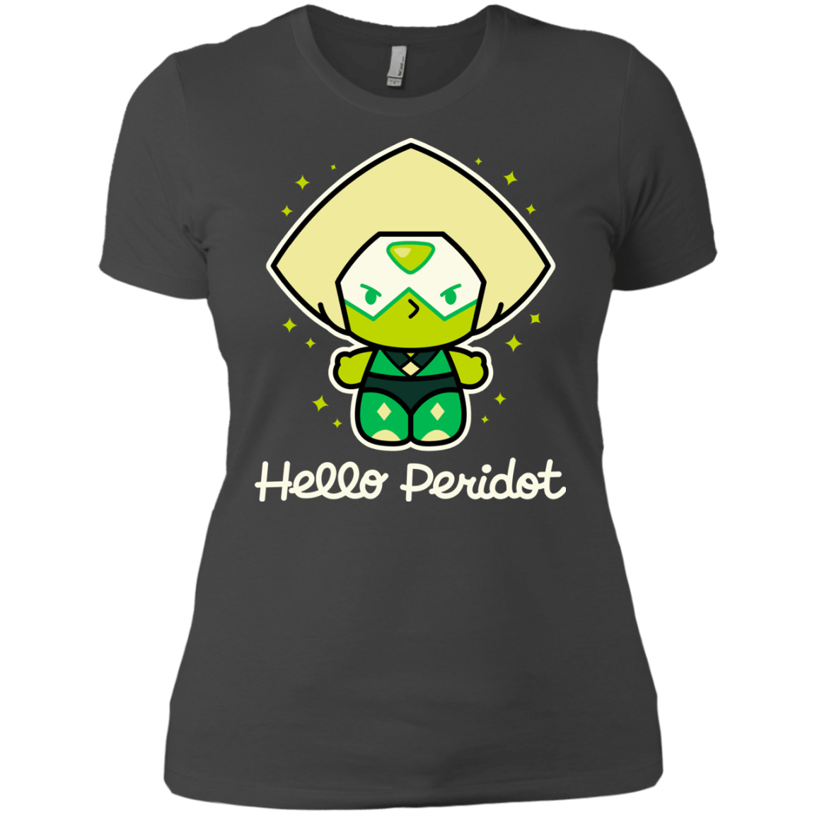 T-Shirts Heavy Metal / X-Small Hello Peridot Women's Premium T-Shirt