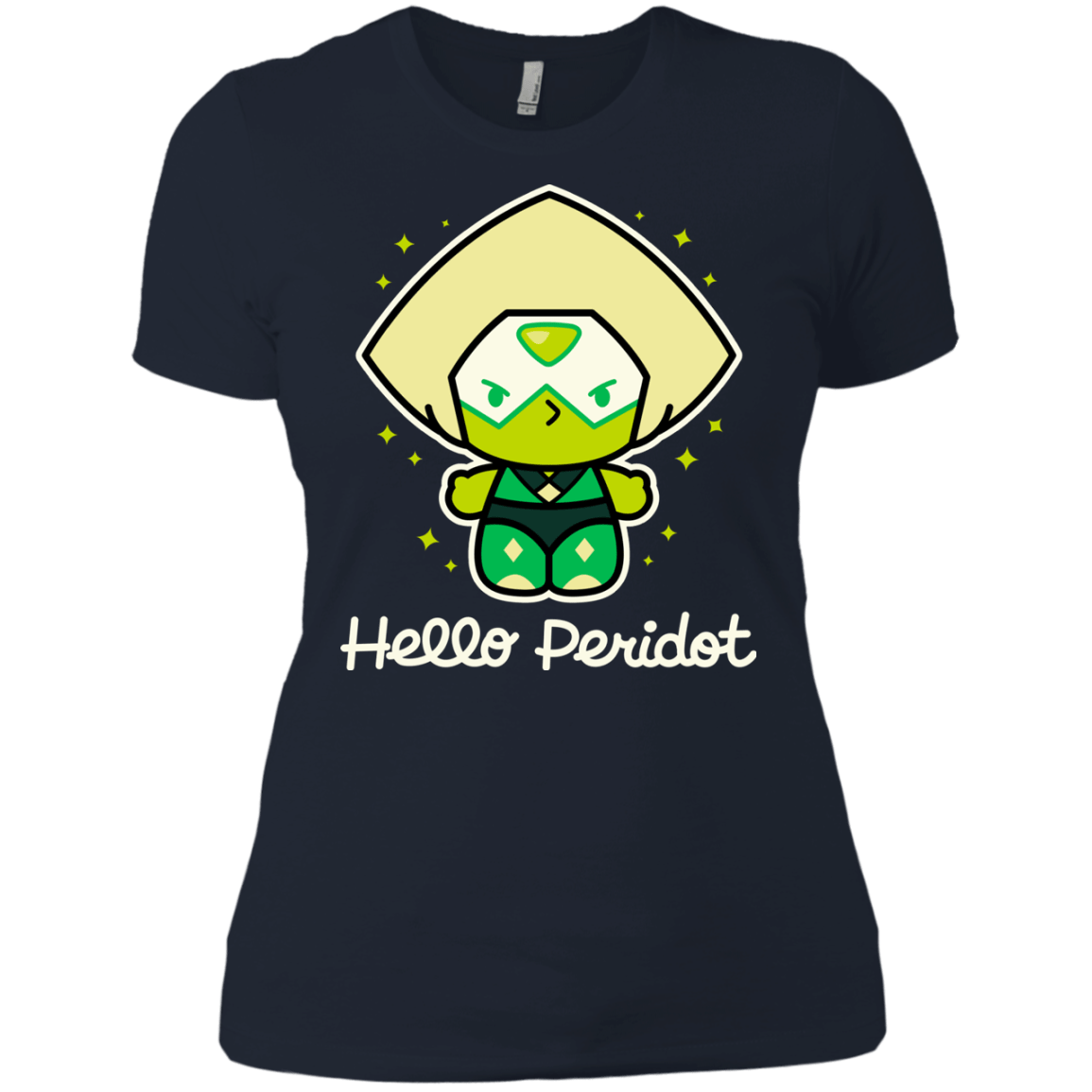 T-Shirts Midnight Navy / X-Small Hello Peridot Women's Premium T-Shirt