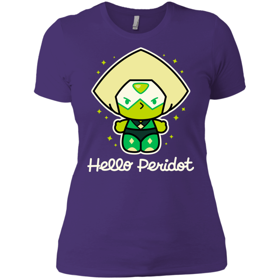 T-Shirts Purple Rush/ / X-Small Hello Peridot Women's Premium T-Shirt