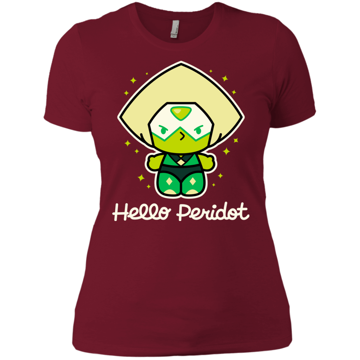 T-Shirts Scarlet / X-Small Hello Peridot Women's Premium T-Shirt