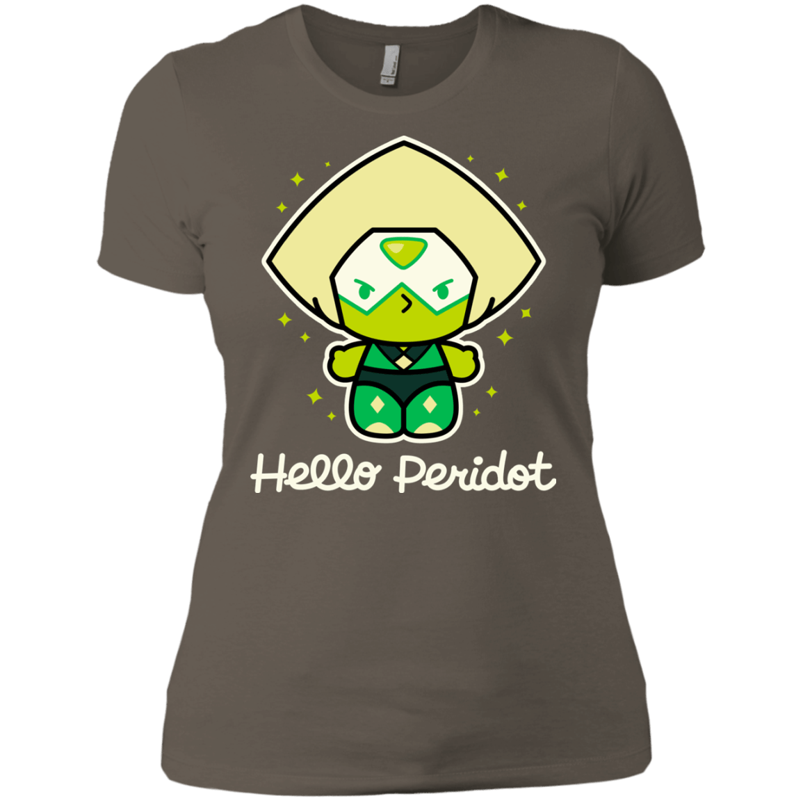 T-Shirts Warm Grey / X-Small Hello Peridot Women's Premium T-Shirt