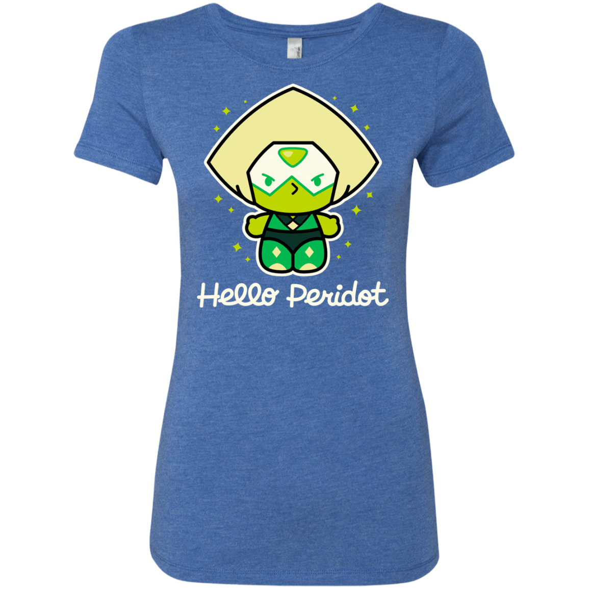T-Shirts Vintage Royal / S Hello Peridot Women's Triblend T-Shirt