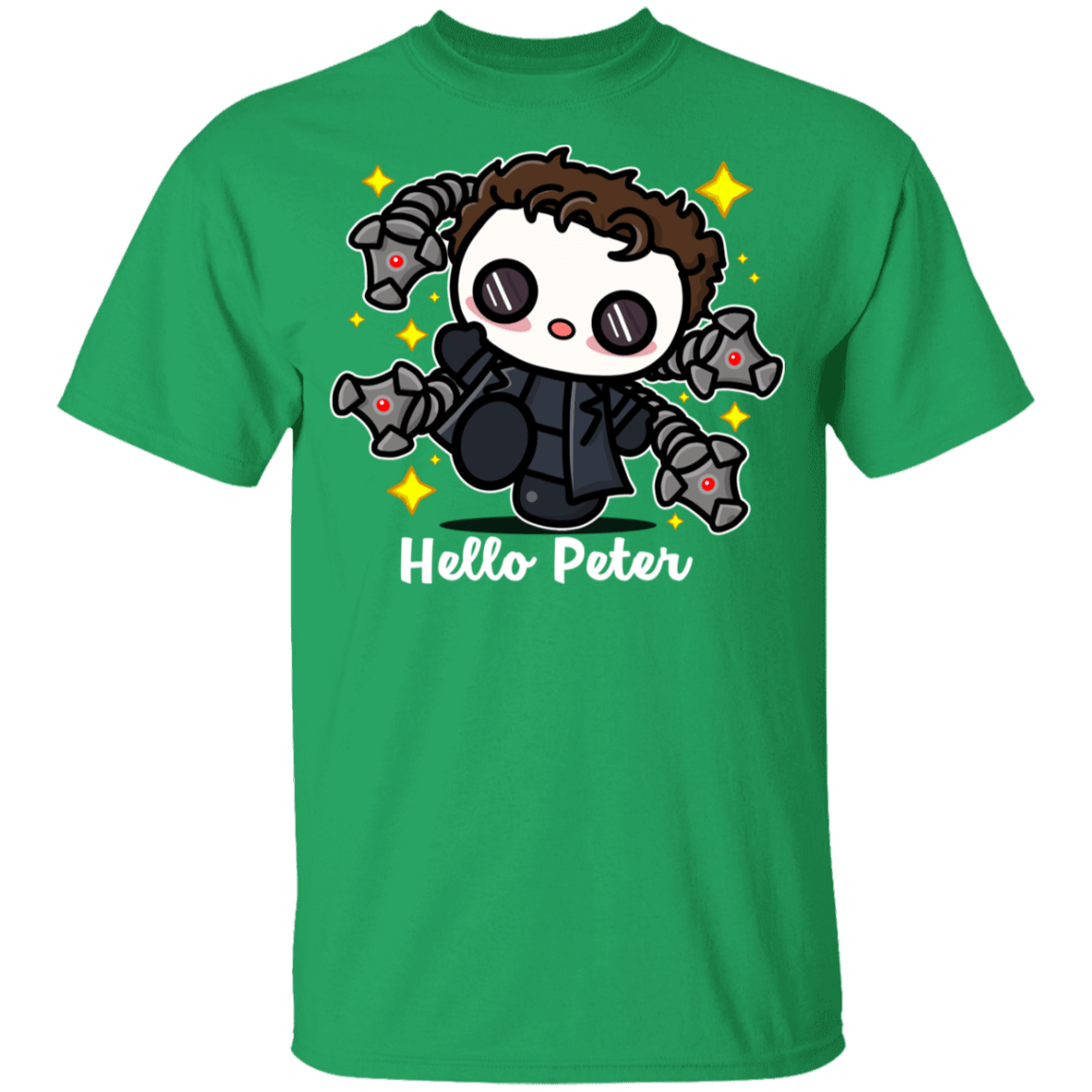 T-Shirts Irish Green / YXS Hello Peter Youth T-Shirt