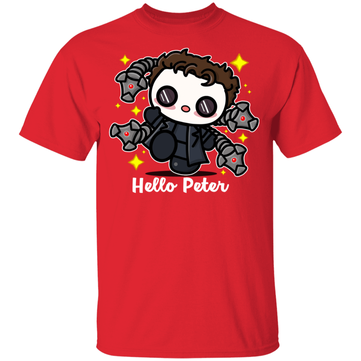 T-Shirts Red / YXS Hello Peter Youth T-Shirt