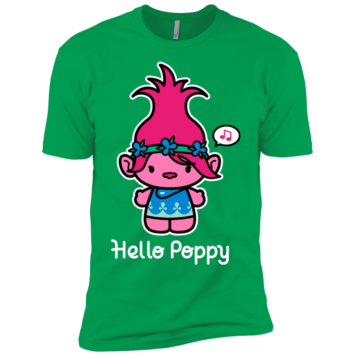 T-Shirts Kelly Green / YXS Hello Poppy Boys Premium T-Shirt