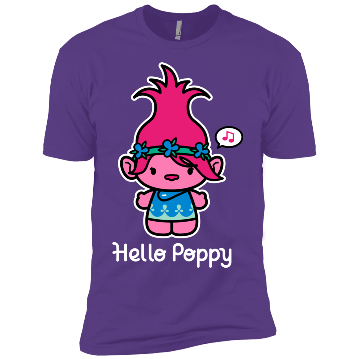 T-Shirts Purple Rush / YXS Hello Poppy Boys Premium T-Shirt