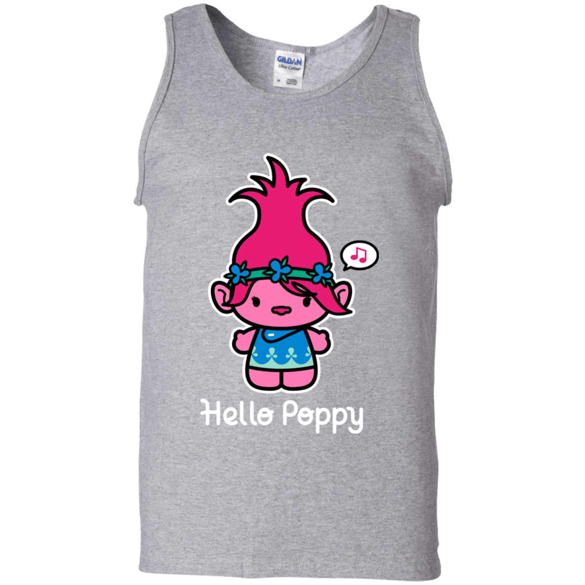 T-Shirts Sport Grey / S Hello Poppy Men's Tank Top