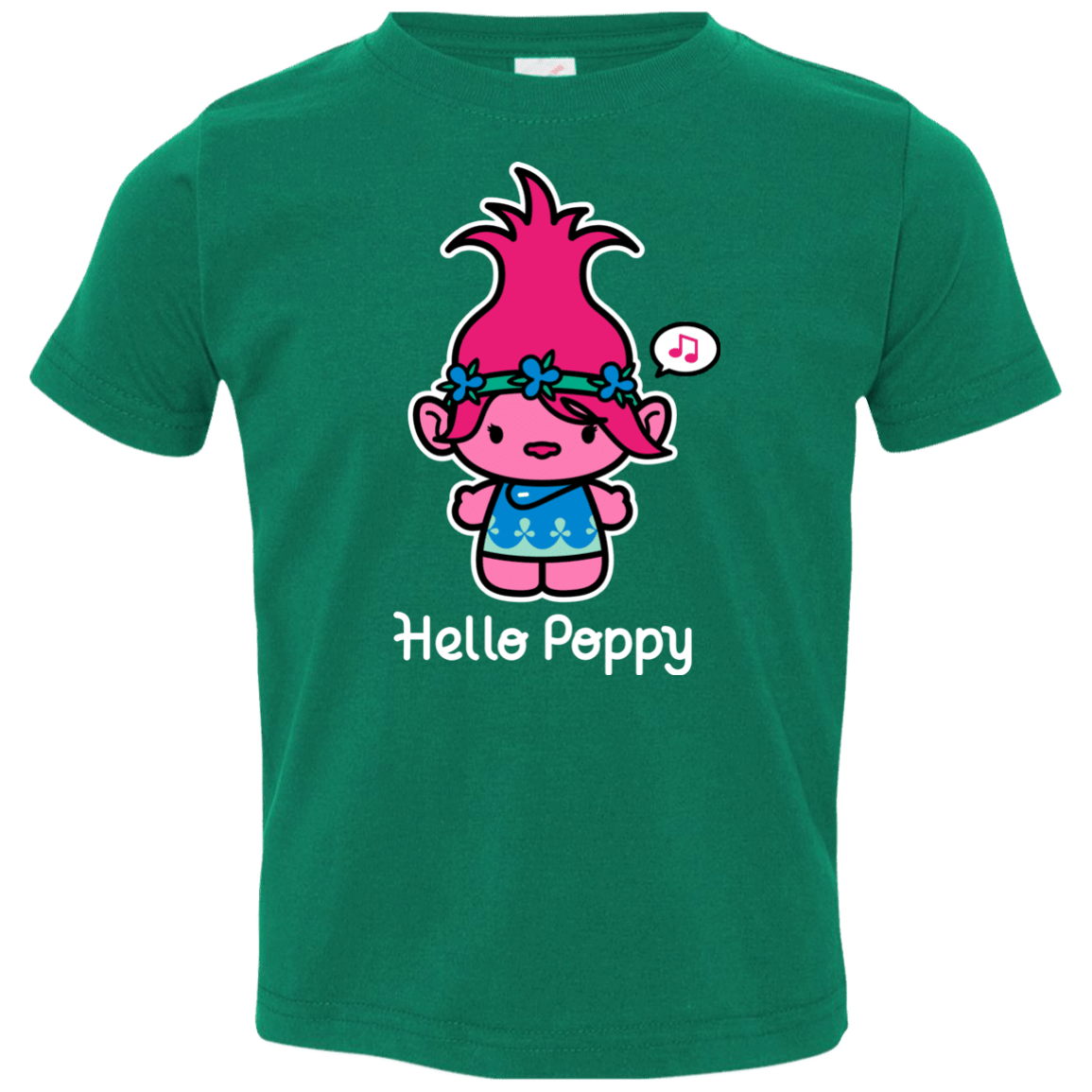 T-Shirts Kelly / 2T Hello Poppy Toddler Premium T-Shirt