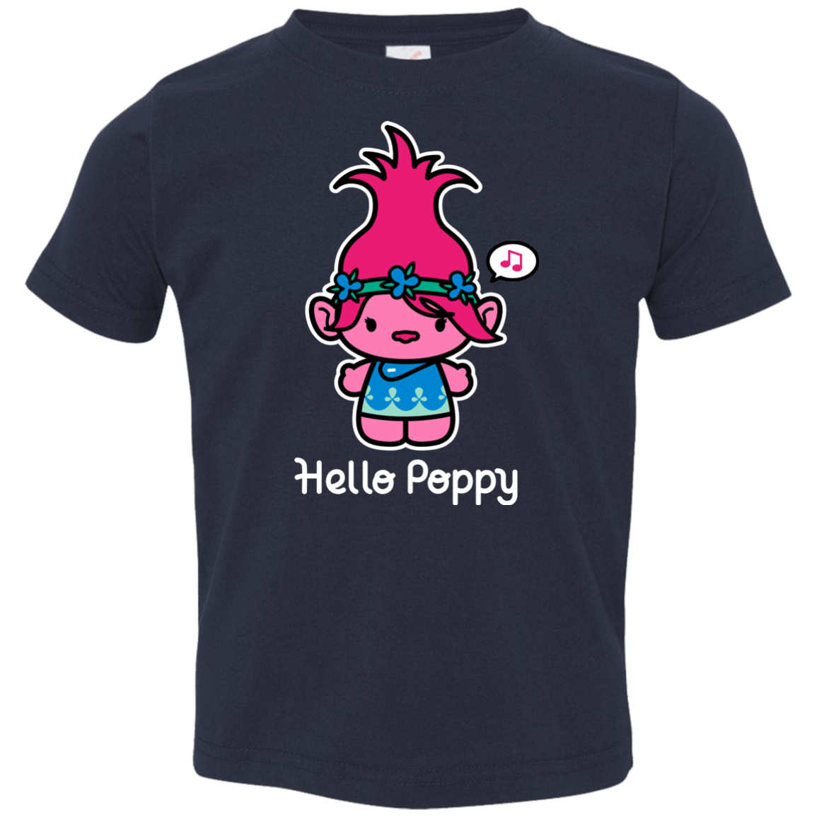T-Shirts Navy / 2T Hello Poppy Toddler Premium T-Shirt
