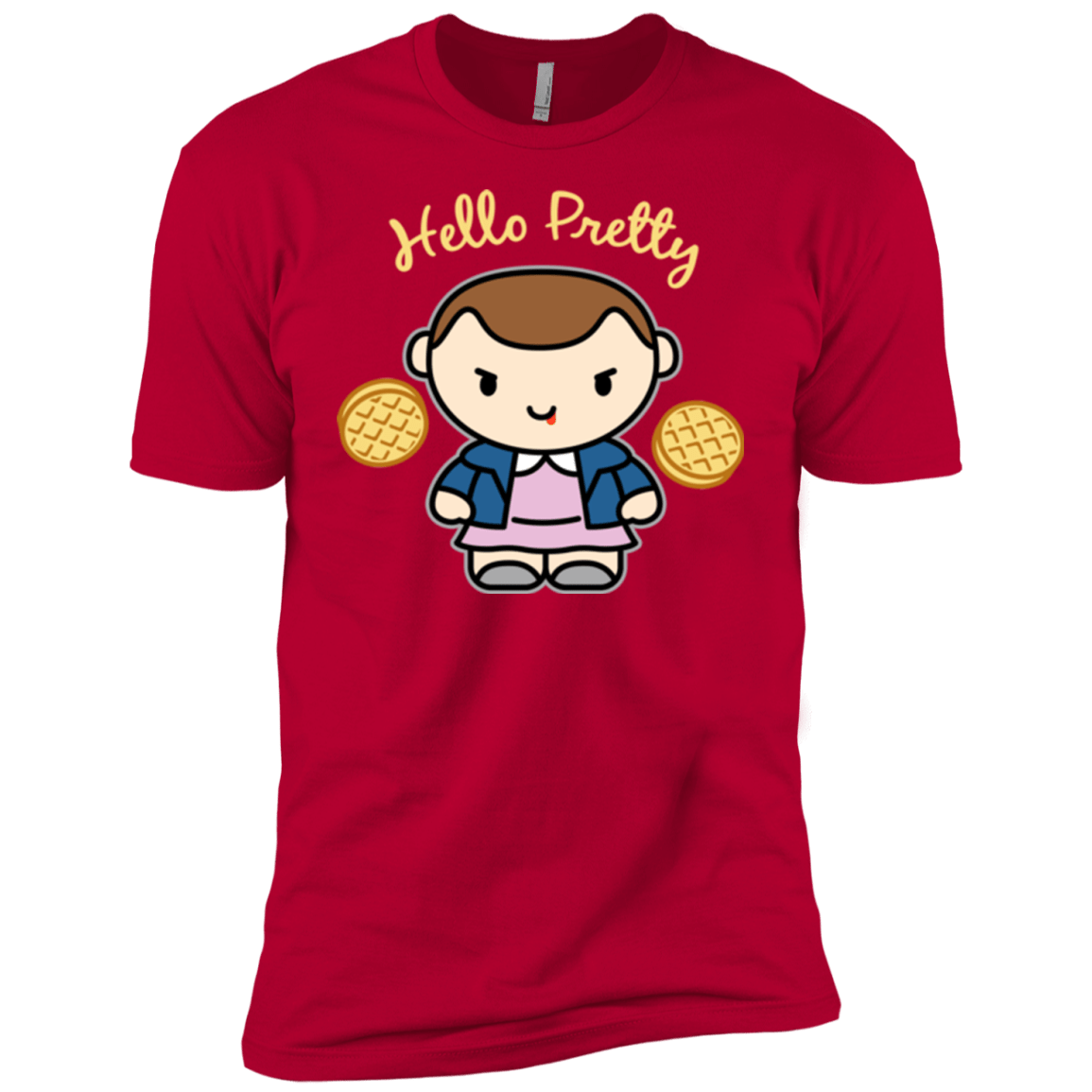 T-Shirts Red / YXS Hello Pretty Boys Premium T-Shirt