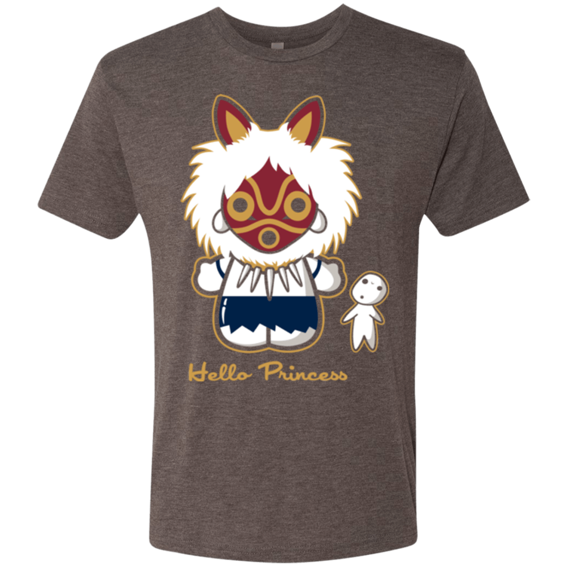 T-Shirts Macchiato / Small Hello Princess Men's Triblend T-Shirt