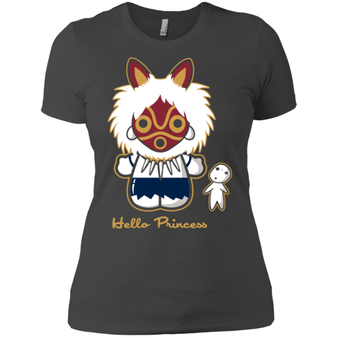 T-Shirts Heavy Metal / X-Small Hello Princess Women's Premium T-Shirt