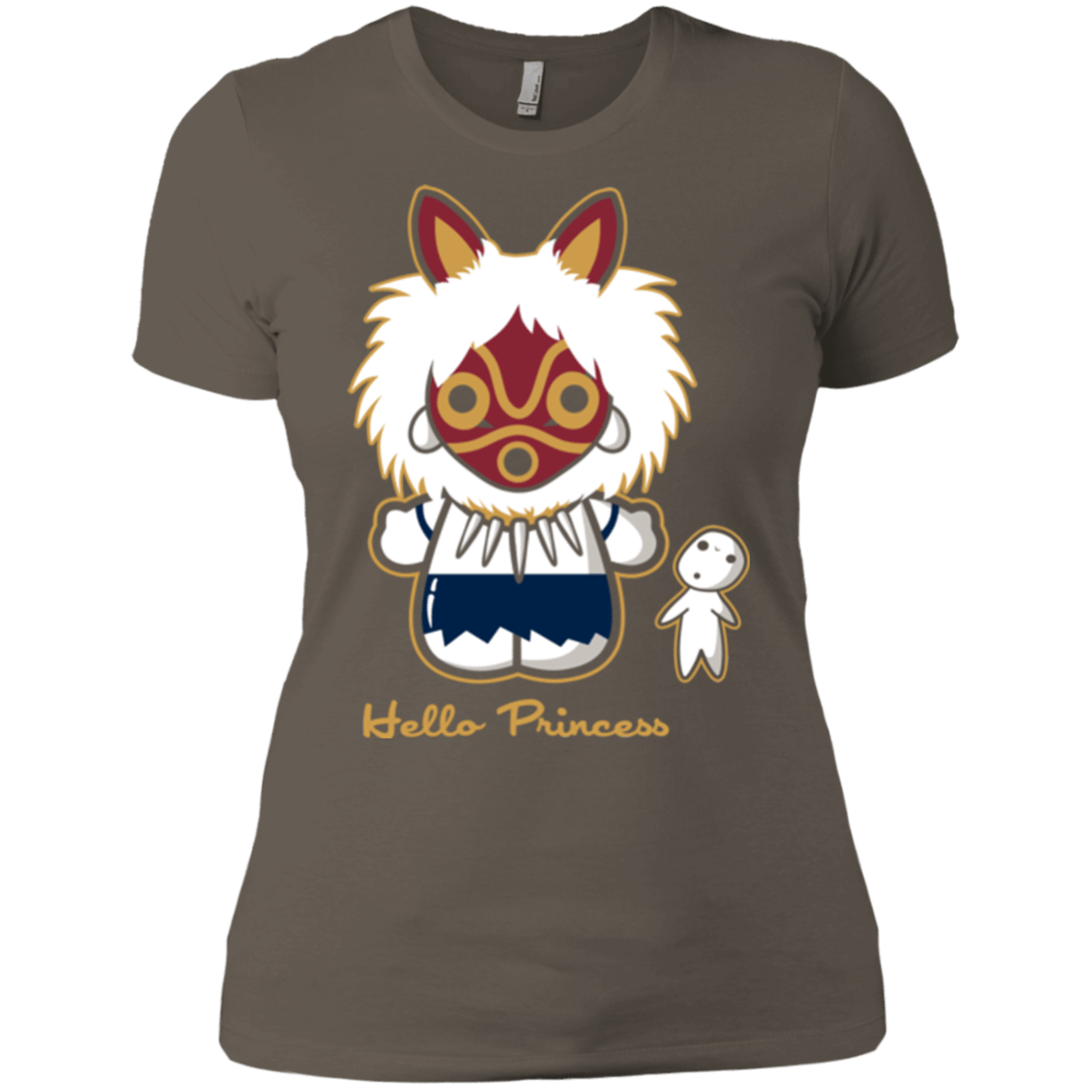 T-Shirts Warm Grey / X-Small Hello Princess Women's Premium T-Shirt