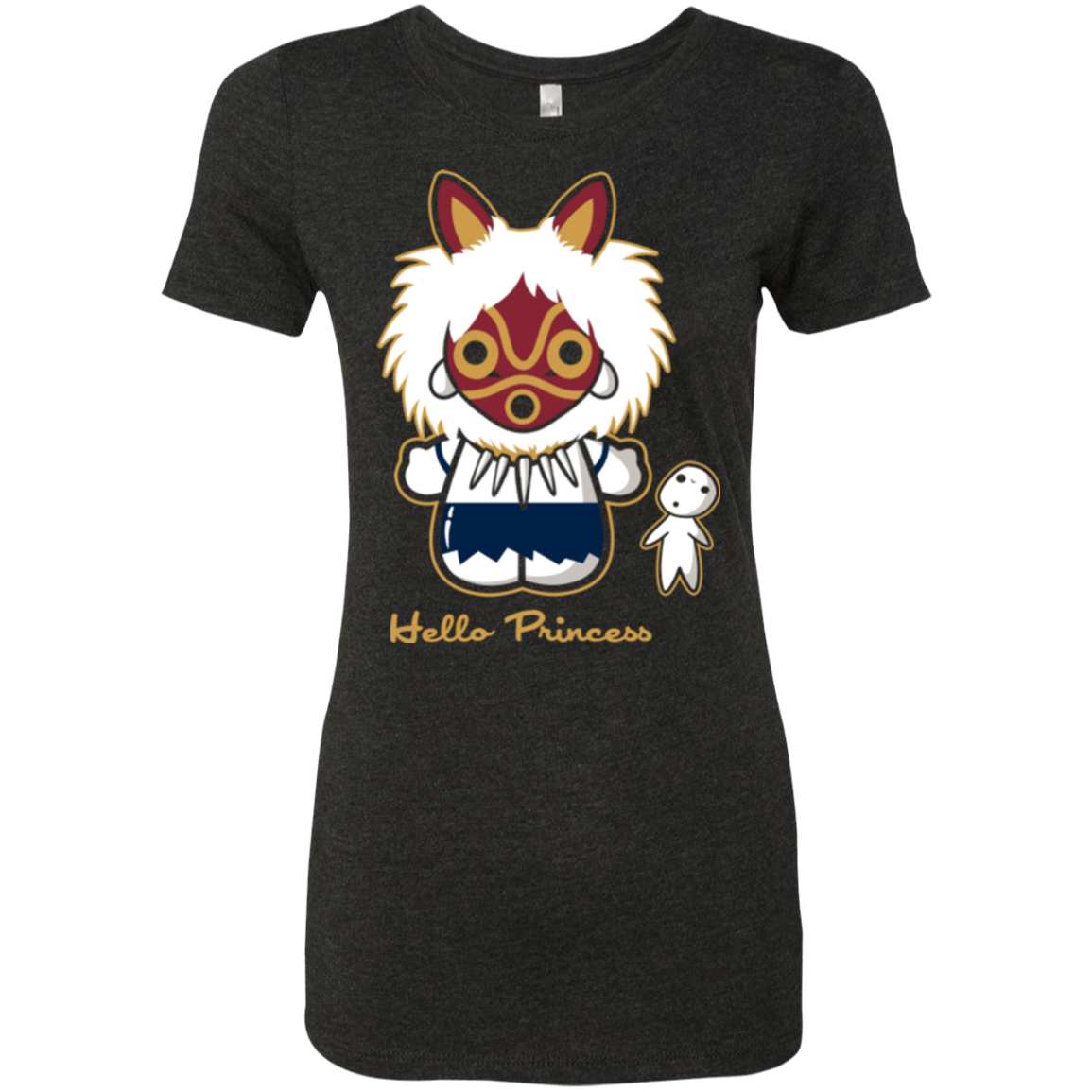 T-Shirts Vintage Black / Small Hello Princess Women's Triblend T-Shirt