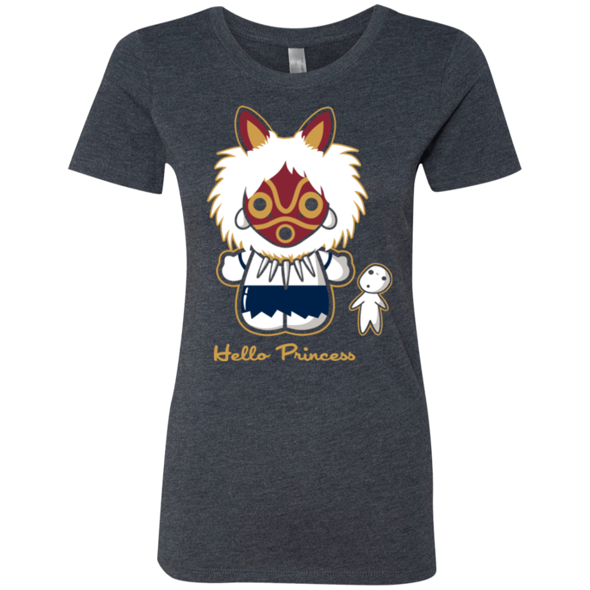 T-Shirts Vintage Navy / Small Hello Princess Women's Triblend T-Shirt