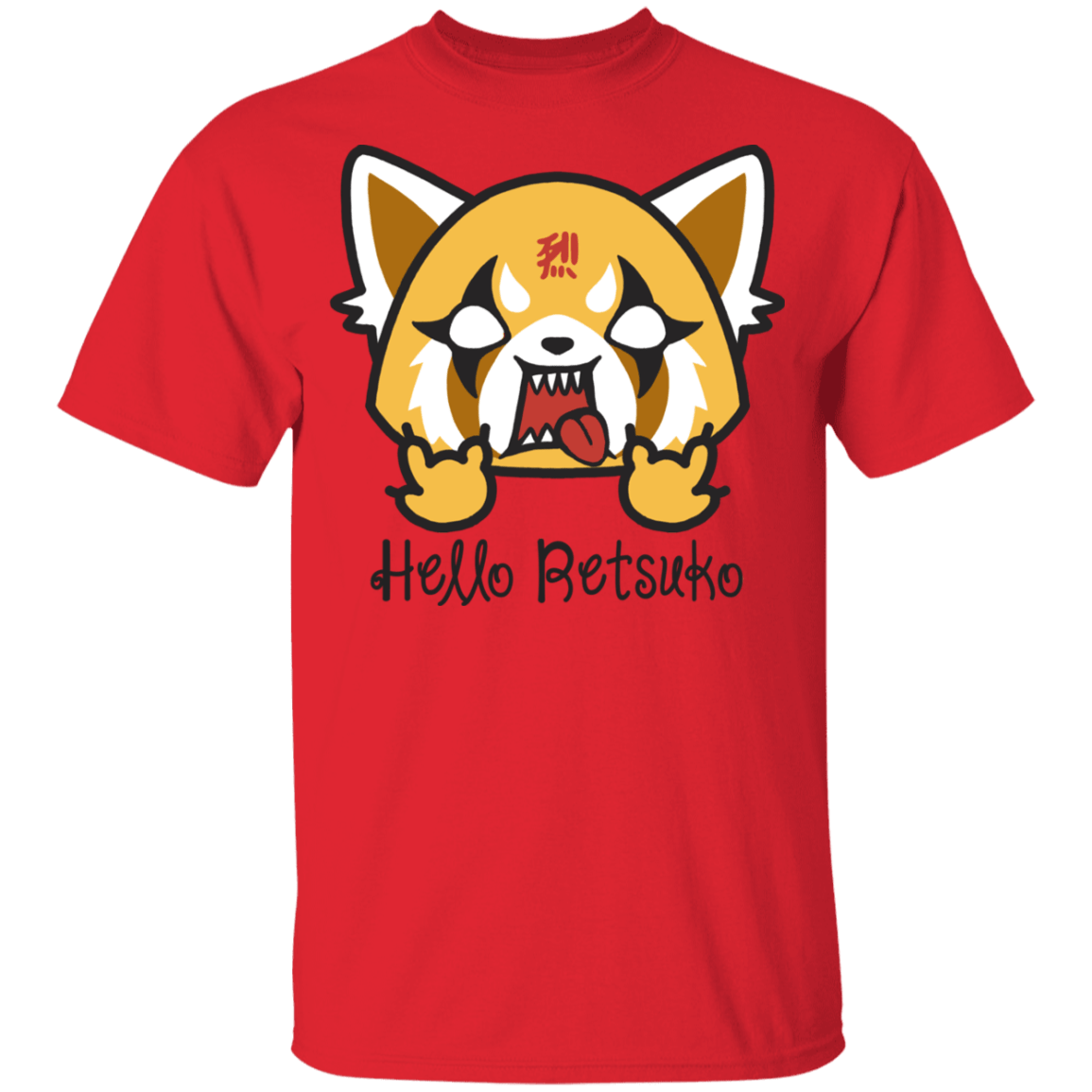 T-Shirts Red / YXS Hello Retsuko Youth T-Shirt