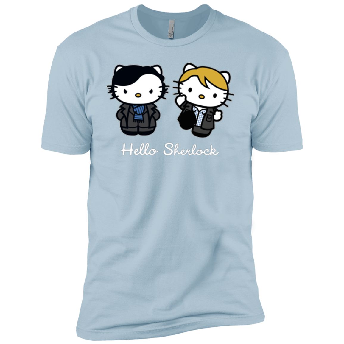 T-Shirts Light Blue / YXS Hello Sherlock Boys Premium T-Shirt