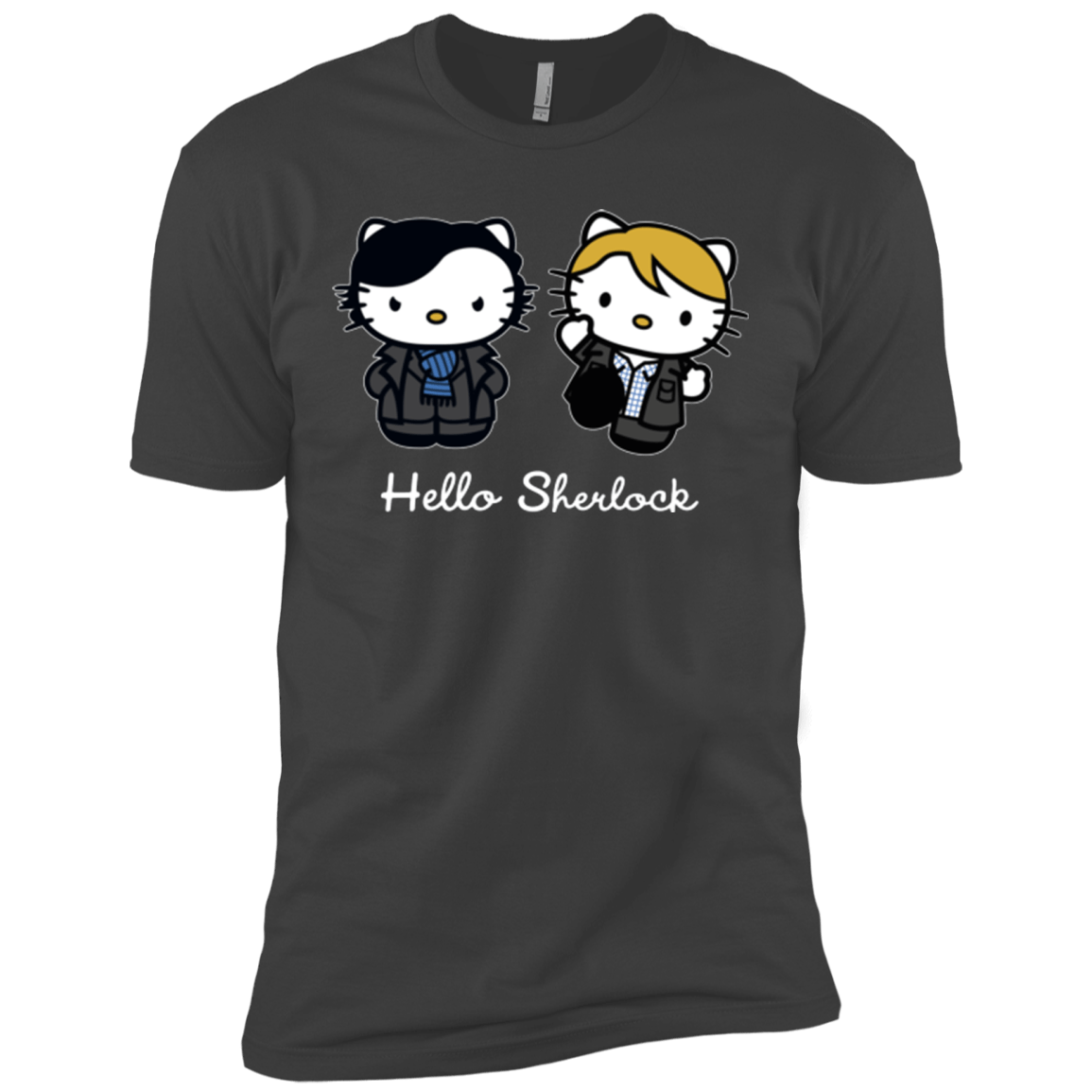 T-Shirts Heavy Metal / X-Small Hello Sherlock Men's Premium T-Shirt