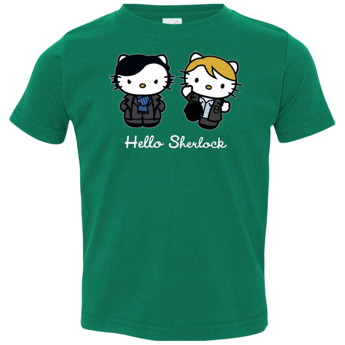 T-Shirts Kelly / 2T Hello Sherlock Toddler Premium T-Shirt