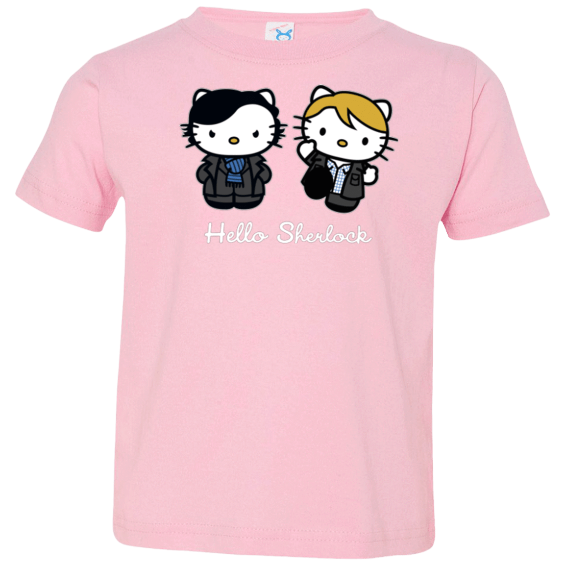 T-Shirts Pink / 2T Hello Sherlock Toddler Premium T-Shirt