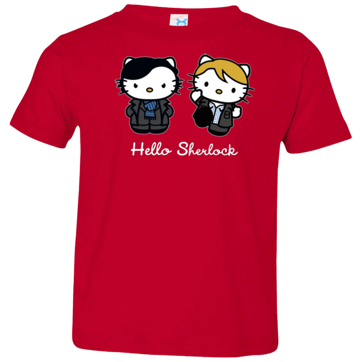 T-Shirts Red / 2T Hello Sherlock Toddler Premium T-Shirt