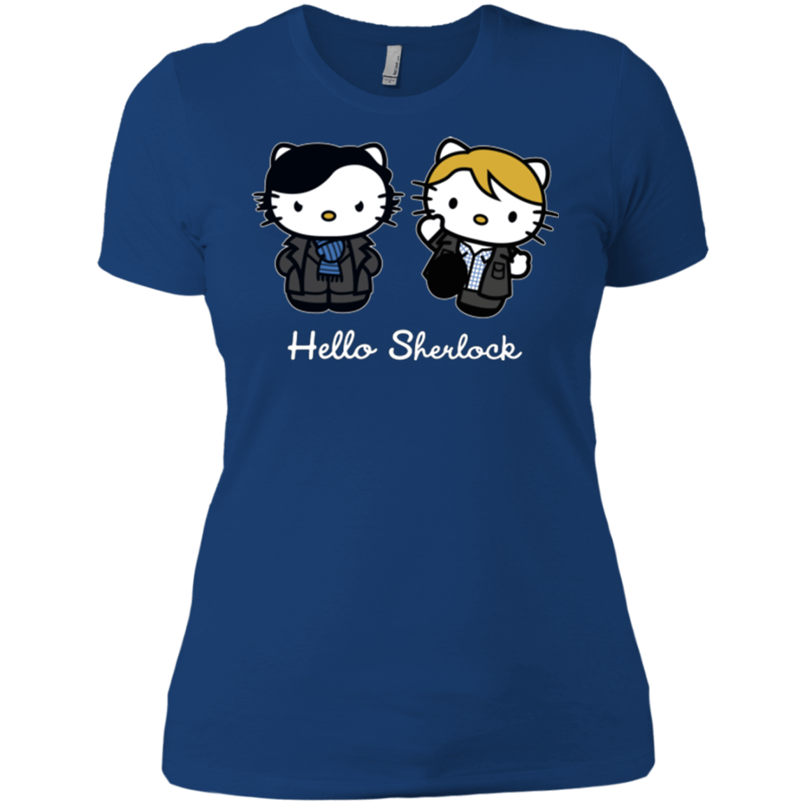 T-Shirts Royal / X-Small Hello Sherlock Women's Premium T-Shirt
