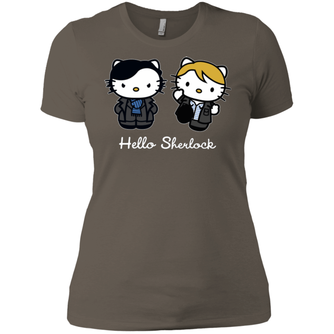 T-Shirts Warm Grey / X-Small Hello Sherlock Women's Premium T-Shirt