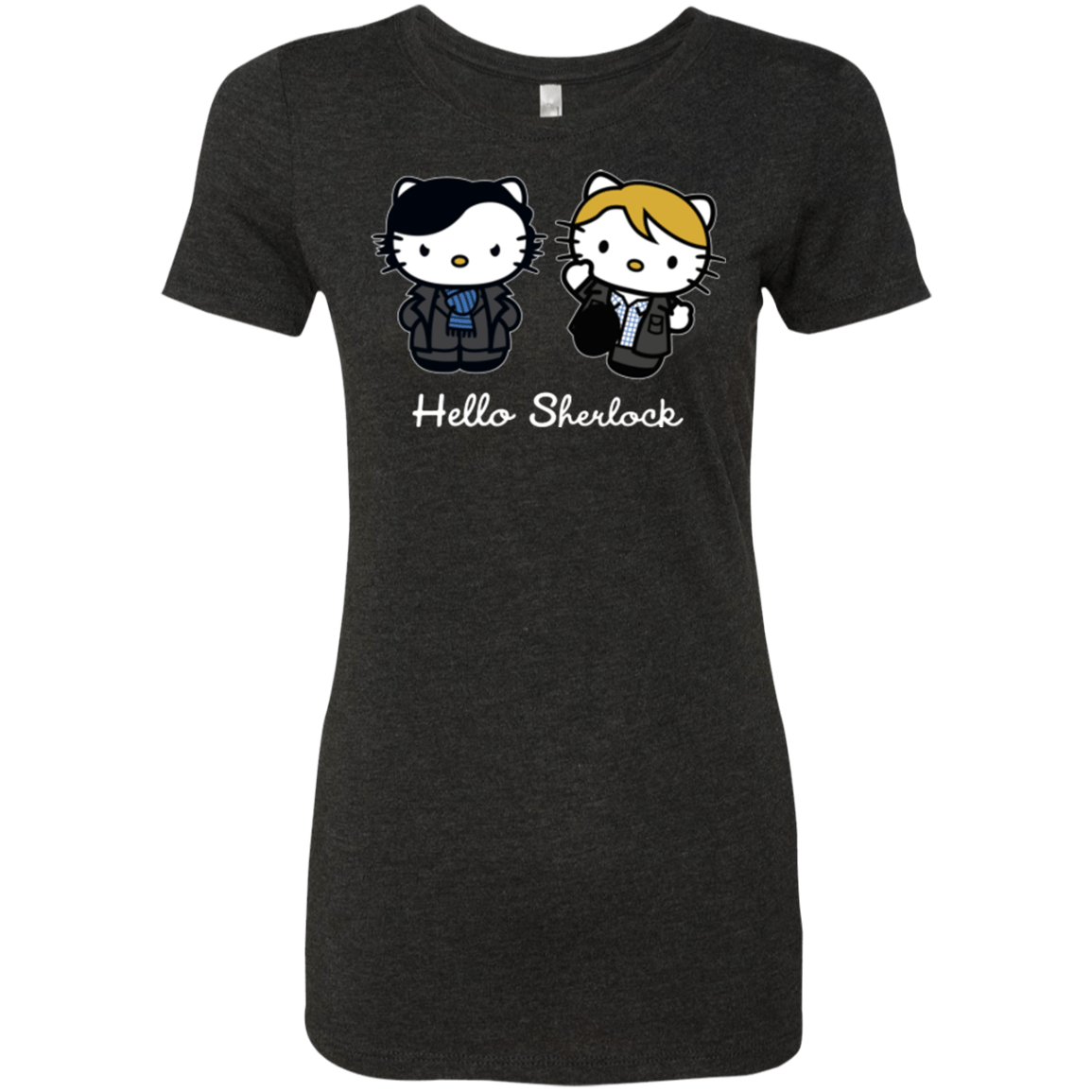 T-Shirts Vintage Black / Small Hello Sherlock Women's Triblend T-Shirt