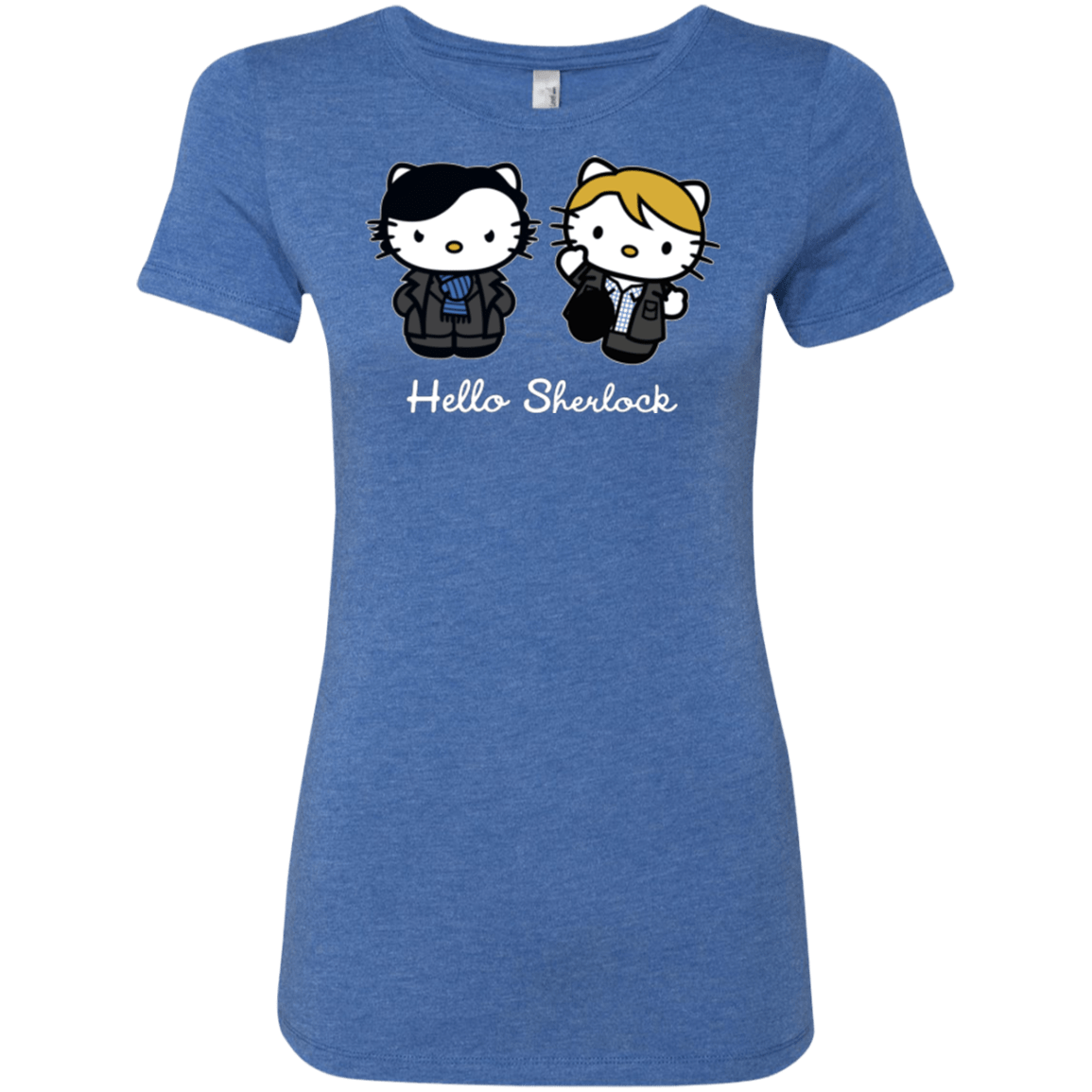 T-Shirts Vintage Royal / Small Hello Sherlock Women's Triblend T-Shirt