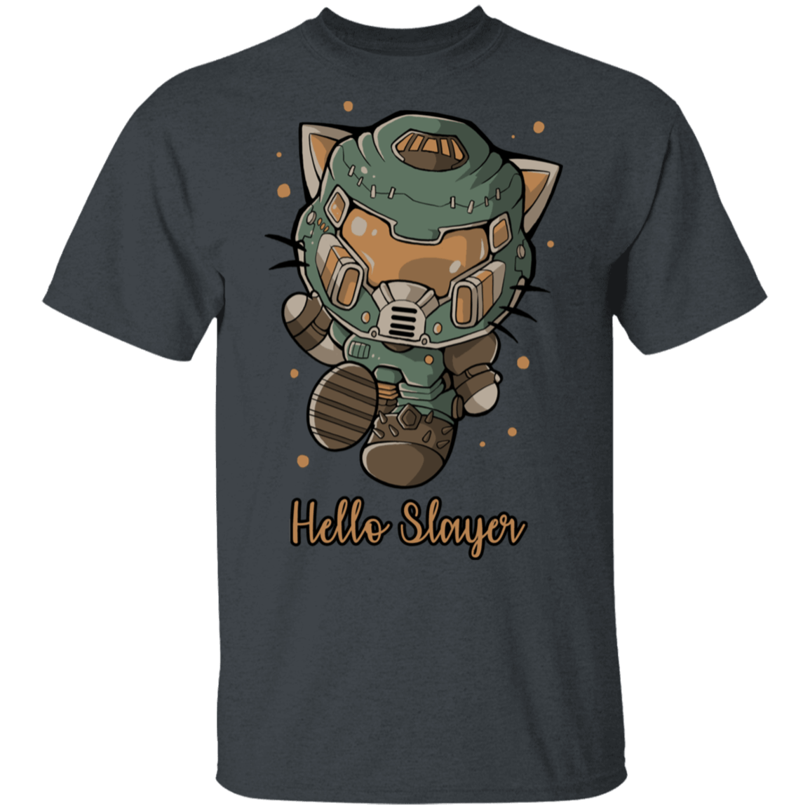 T-Shirts Dark Heather / S Hello Slayer T-Shirt