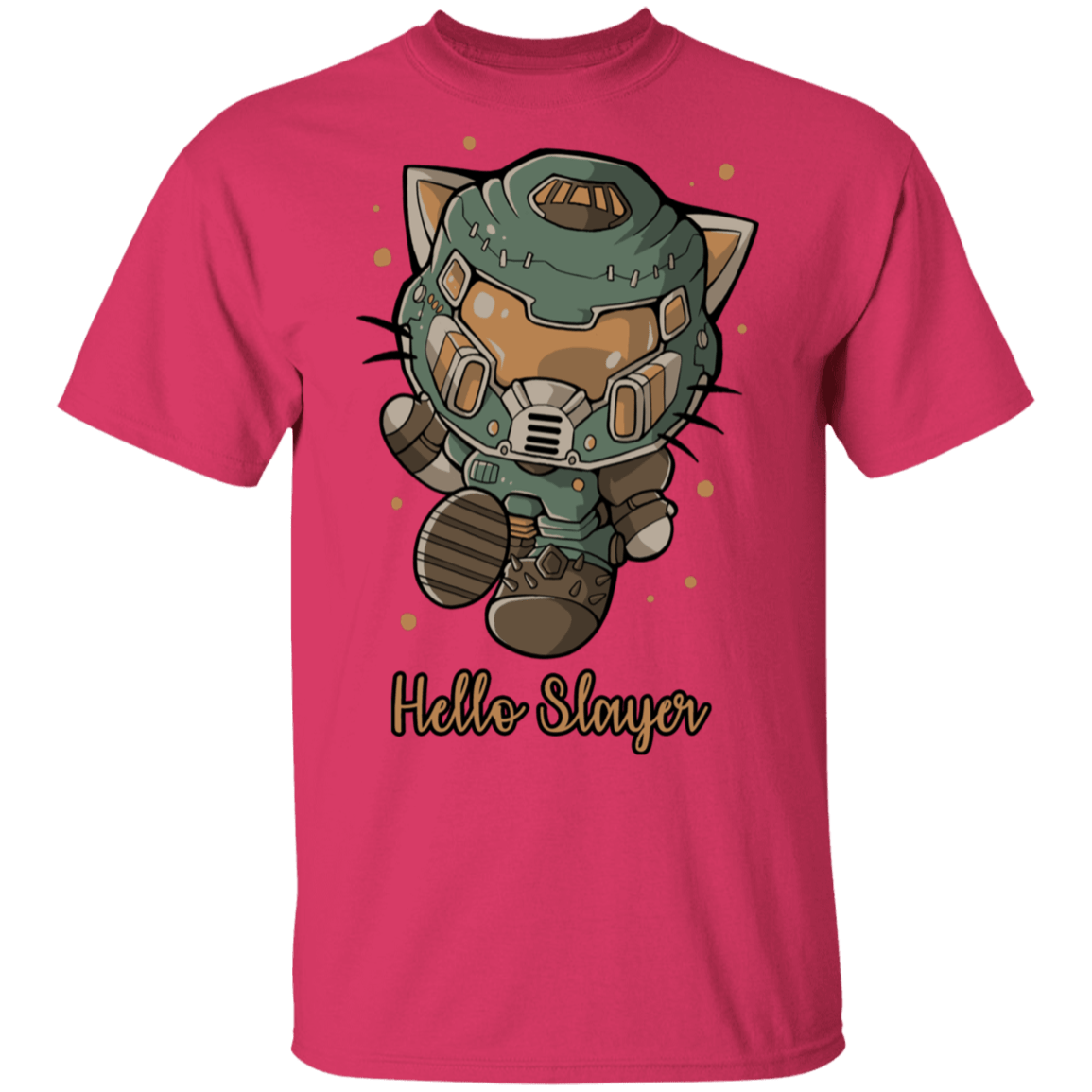 T-Shirts Heliconia / S Hello Slayer T-Shirt