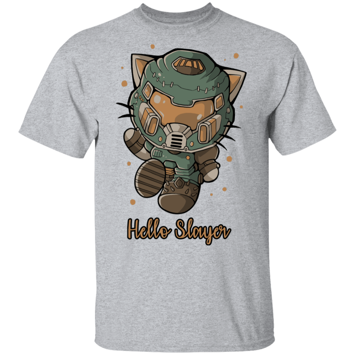 T-Shirts Sport Grey / S Hello Slayer T-Shirt