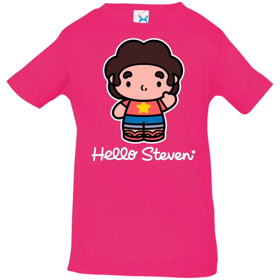 T-Shirts Hot Pink / 6 Months Hello Steven Infant Premium T-Shirt