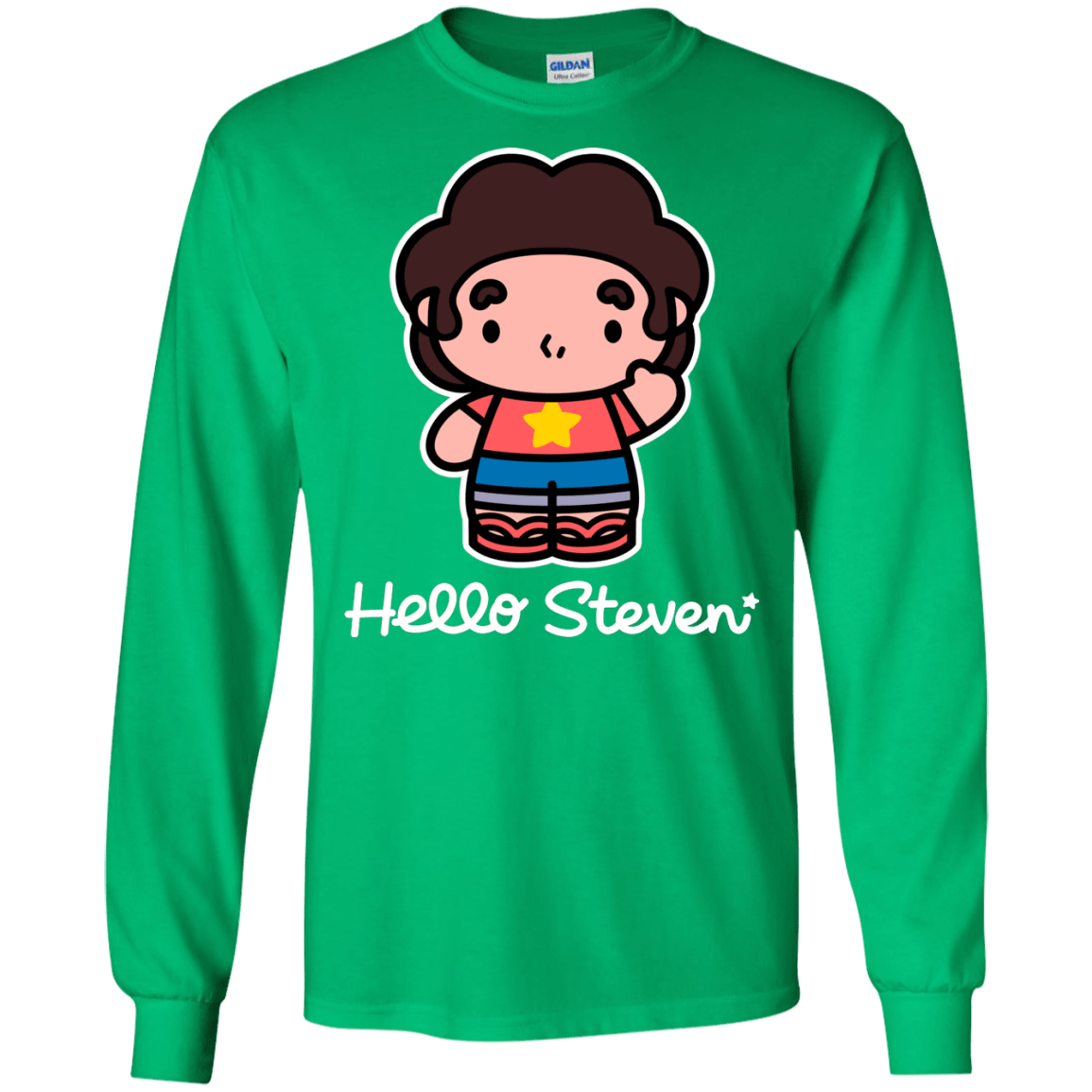 T-Shirts Irish Green / S Hello Steven Men's Long Sleeve T-Shirt