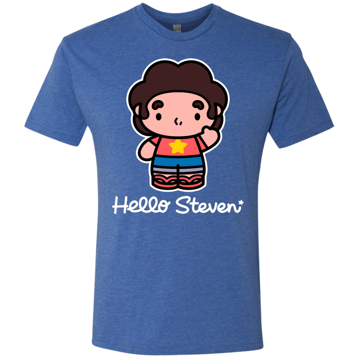 T-Shirts Vintage Royal / S Hello Steven Men's Triblend T-Shirt