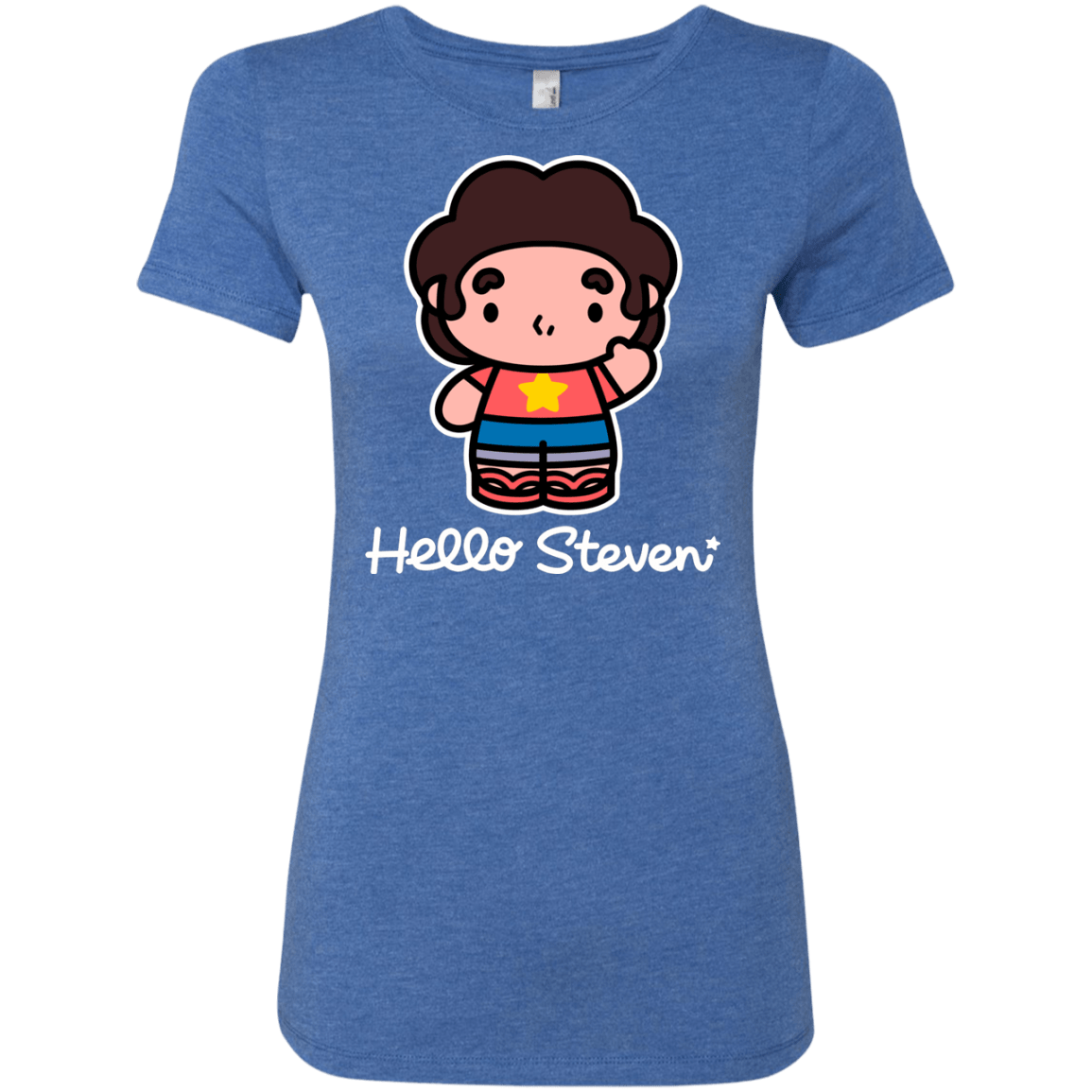 T-Shirts Vintage Royal / S Hello Steven Women's Triblend T-Shirt