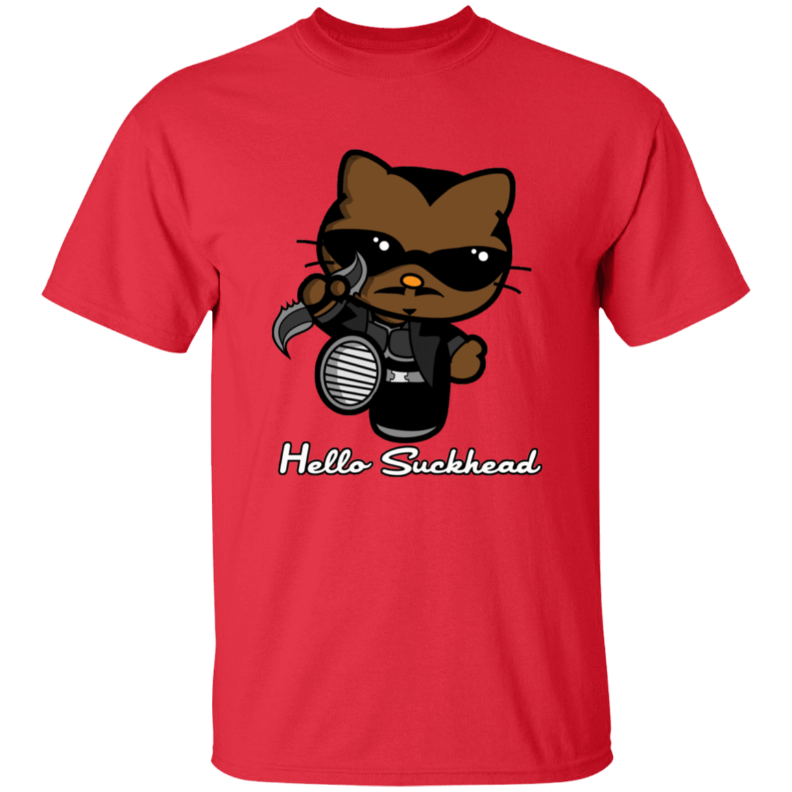 T-Shirts Red / S Hello Suckhead T-Shirt