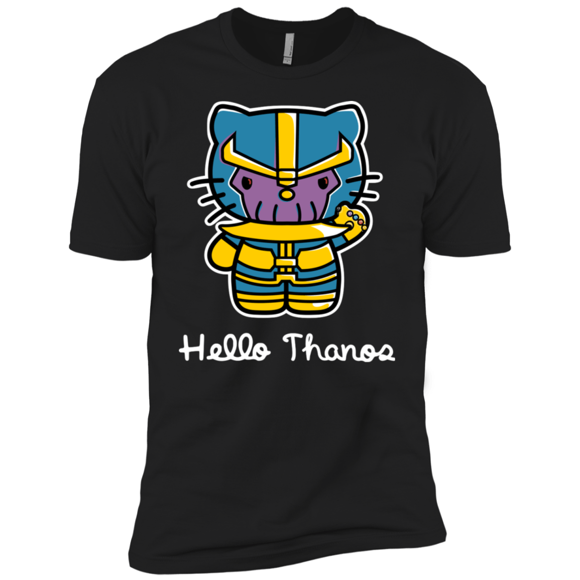 T-Shirts Black / YXS Hello Thanos Boys Premium T-Shirt