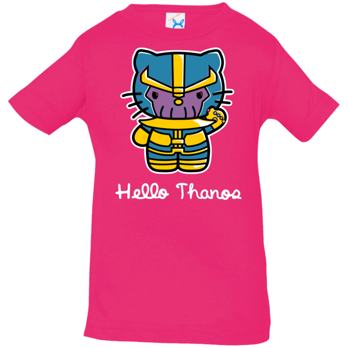 T-Shirts Hot Pink / 6 Months Hello Thanos Infant Premium T-Shirt