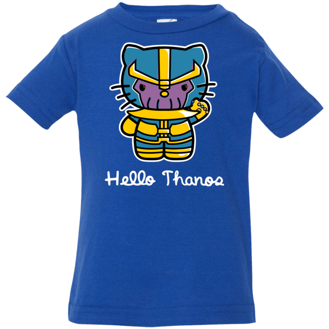 T-Shirts Royal / 6 Months Hello Thanos Infant Premium T-Shirt