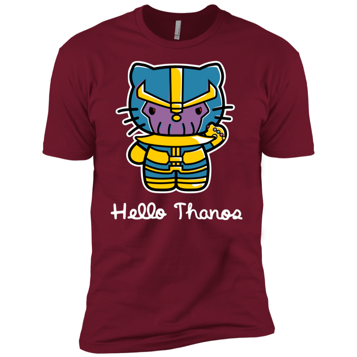 T-Shirts Cardinal / X-Small Hello Thanos Men's Premium T-Shirt