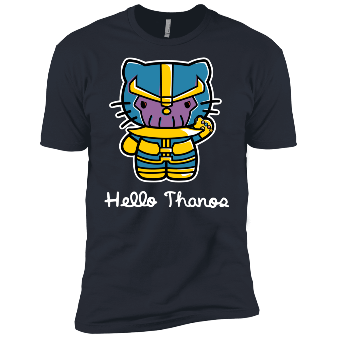 T-Shirts Indigo / X-Small Hello Thanos Men's Premium T-Shirt