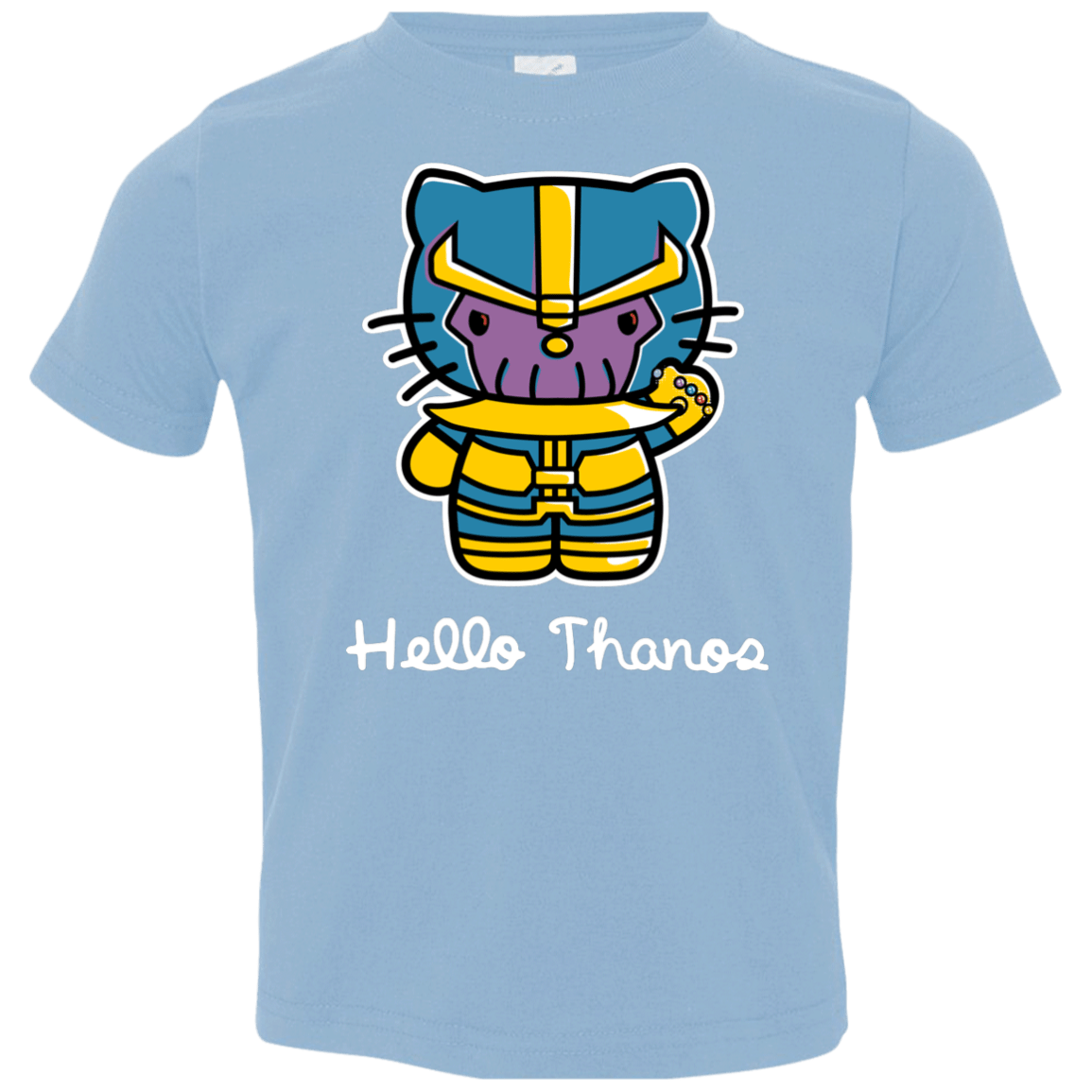 T-Shirts Light Blue / 2T Hello Thanos Toddler Premium T-Shirt